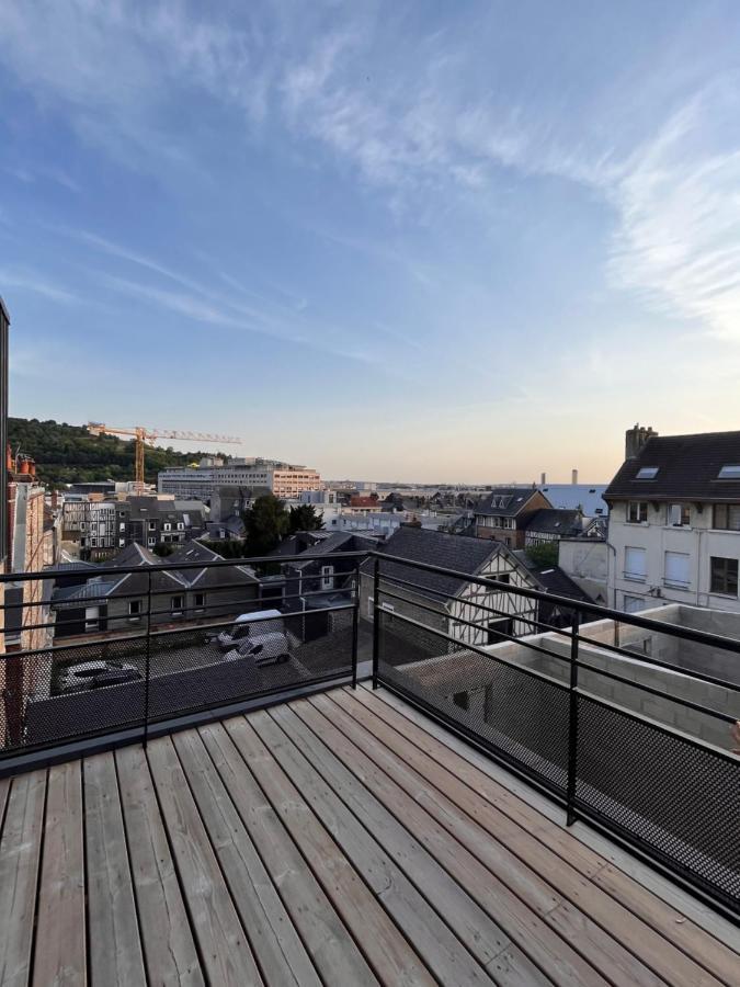 Rouen Verdun Superbe Appartement Proche Du Chu Esterno foto